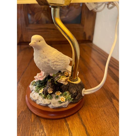 Hour Of Power Christian verses vintage 2003 Mini Dove floral lamp - Picture 4 of 8
